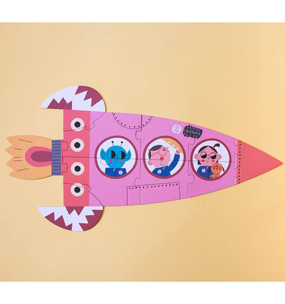 Valentina in Space, 10-piece evolutionary puzzle