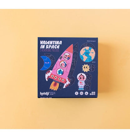 Valentina in Space, 10-piece evolutionary puzzle