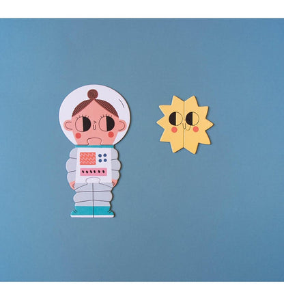 Valentina in Space, 10-piece evolutionary puzzle