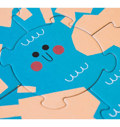 Valentina in Space, 10-piece evolutionary puzzle