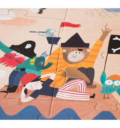 Discover the Treasure, Puzzle por capas de 40 piezas