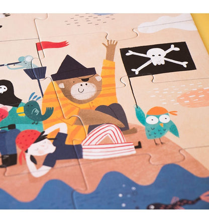 Discover the Treasure, Puzzle por capas de 40 piezas