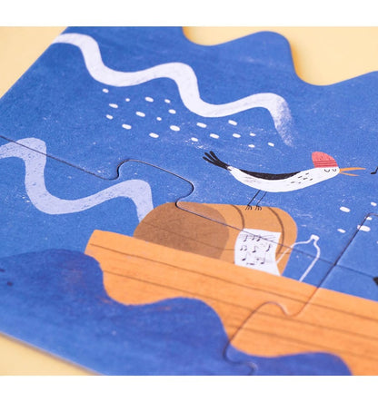 Discover the Treasure, Puzzle por capas de 40 piezas