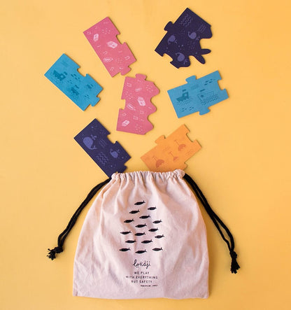 Discover the Treasure, Puzzle por capas de 40 piezas