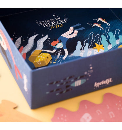 Discover the Treasure, Puzzle por capas de 40 piezas