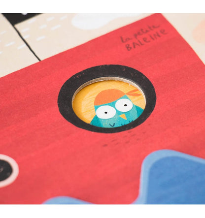 Discover the Treasure, Puzzle por capas de 40 piezas