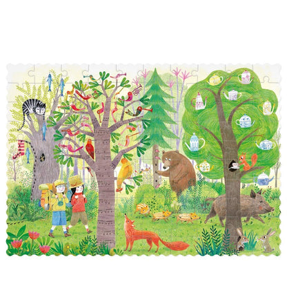 Pocket Night &amp; Day, 100-piece reversible puzzle