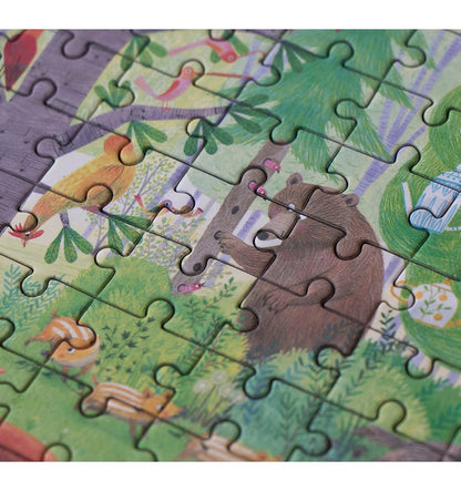 Pocket Night &amp; Day, 100-piece reversible puzzle