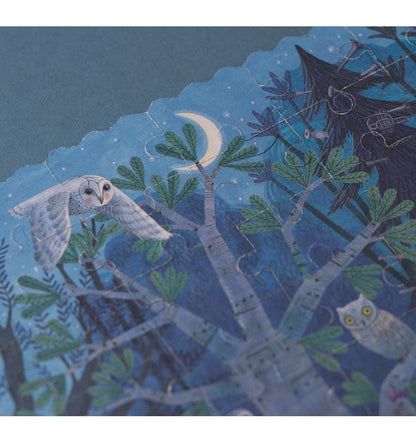 Pocket Night &amp; Day, 100-piece reversible puzzle