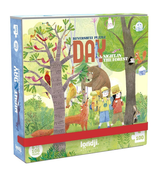Pocket Night & Day, Puzzle reversible de 100 piezas