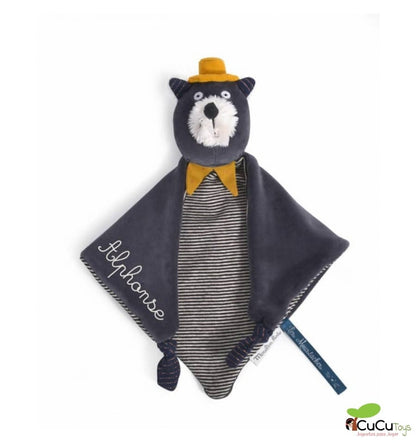 Doudou gray cat - Les Mustaches