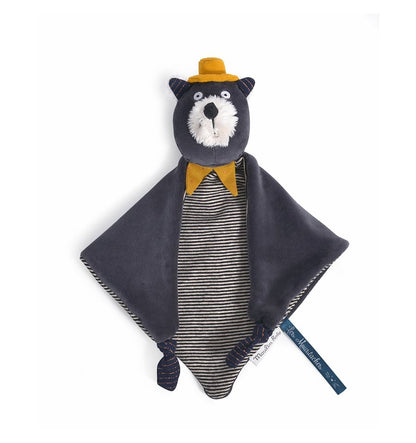 Doudou gray cat - Les Mustaches