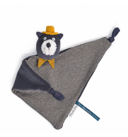 Doudou gray cat - Les Mustaches