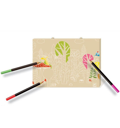 Grande caixa de pintura