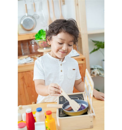 Kitchen utensils, wooden toy