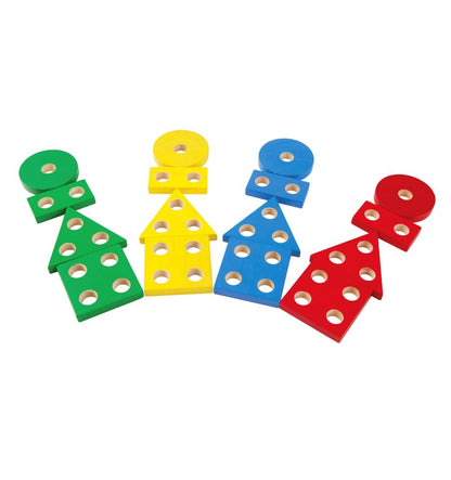 Figuras geométricas, juguete educativo