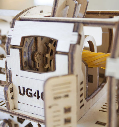 Steam locomotive 460, 3D wooden model