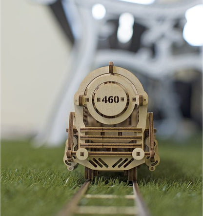 Steam locomotive 460, 3D wooden model