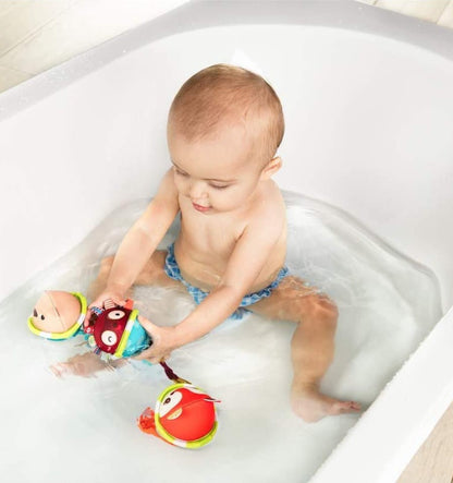 3 Neoprene Balls, Bath Toy