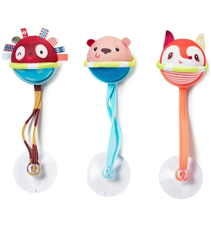 3 Neoprene Balls, Bath Toy