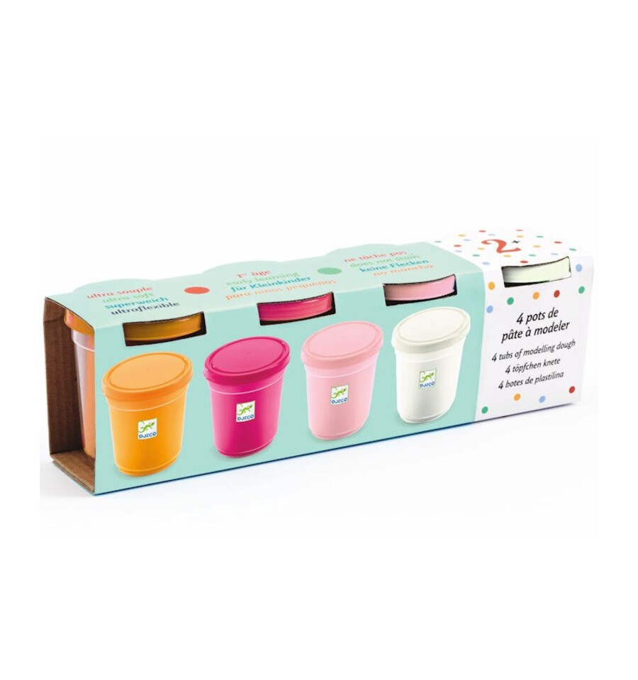 4 cans of modeling clay - Sweet