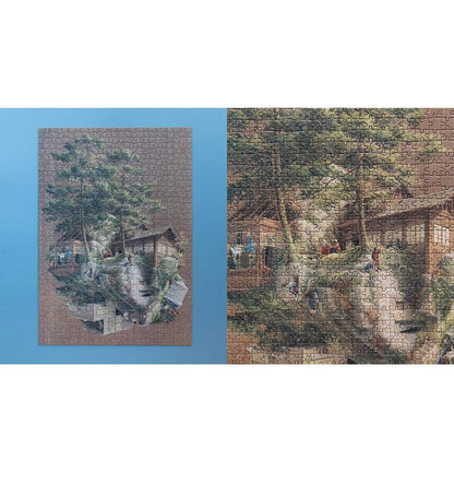 Rock japonês, quebra-cabeça de 1000 peças