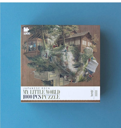 Rock japonês, quebra-cabeça de 1000 peças