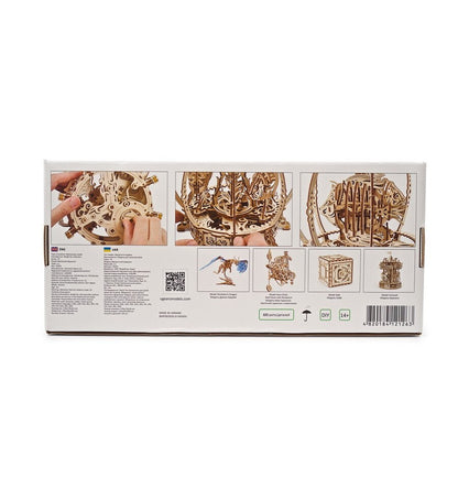 Aquário Mecânico, Kit 3D de Madeira