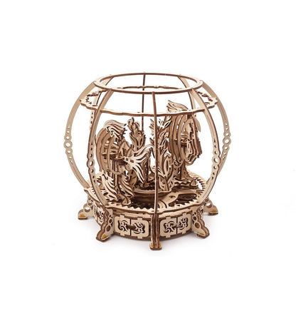 Aquário Mecânico, Kit 3D de Madeira