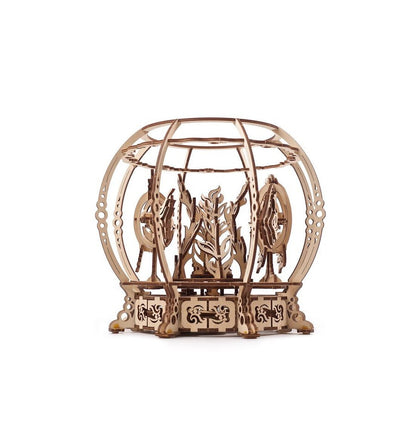 Aquário Mecânico, Kit 3D de Madeira