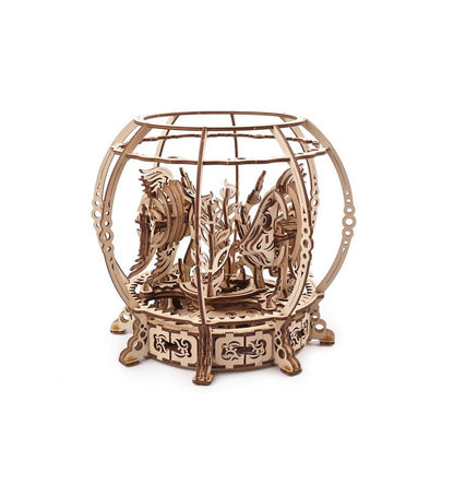 Aquário Mecânico, Kit 3D de Madeira