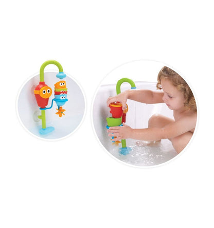 Grifo y vasitos divertidos, juguete de baño