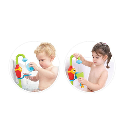 Grifo y vasitos divertidos, juguete de baño