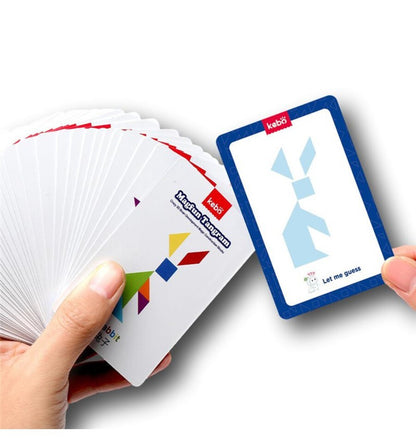 Magic Tangram 3D, brinquedo de construção magnético