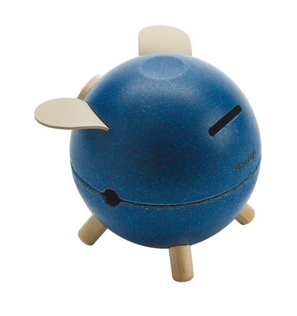 Hucha cerdito azul Orchard