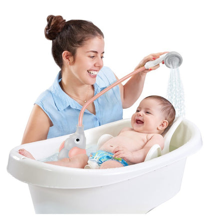 Banheira de chuveiro elefante rosa