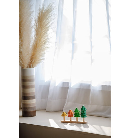 Sort and count trees, wooden toy