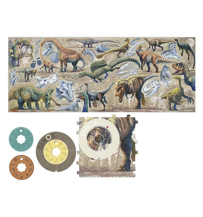 Dinos Explorer, quebra-cabeça de atividades com 350 peças