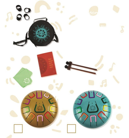 Tambú, Golden Stars Tongue Drum (Golden), instrumento musical