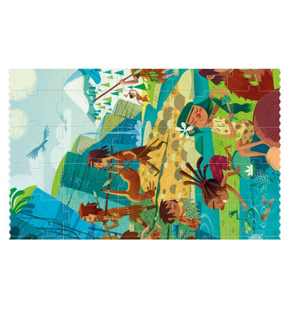 Go to the prehistory, Puzzle historia de 100 piezas