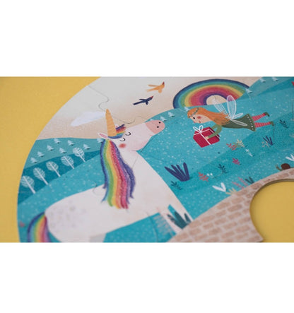 Happy Birthday Unicorn, puzzle progresivo