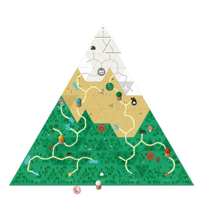 Climb the mountain, strategy game