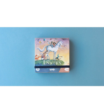 Pocket My Unicorn, 100-piece glitter puzzle