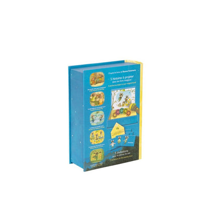 Cofre-Libro linterna proyector de historias, 14 ratones