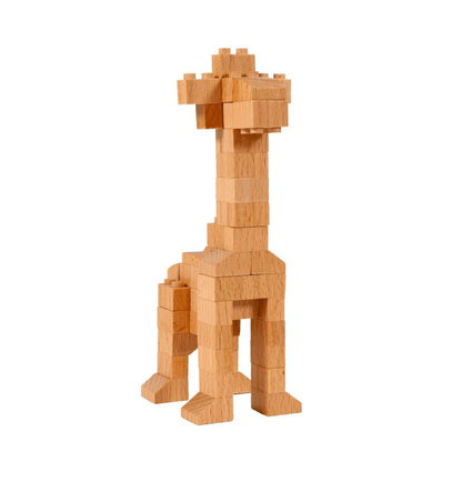 Giraffe, wooden construction toy