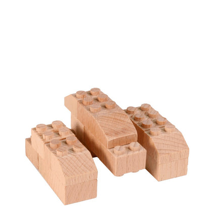 3-in-1 Transport, wooden construction toy