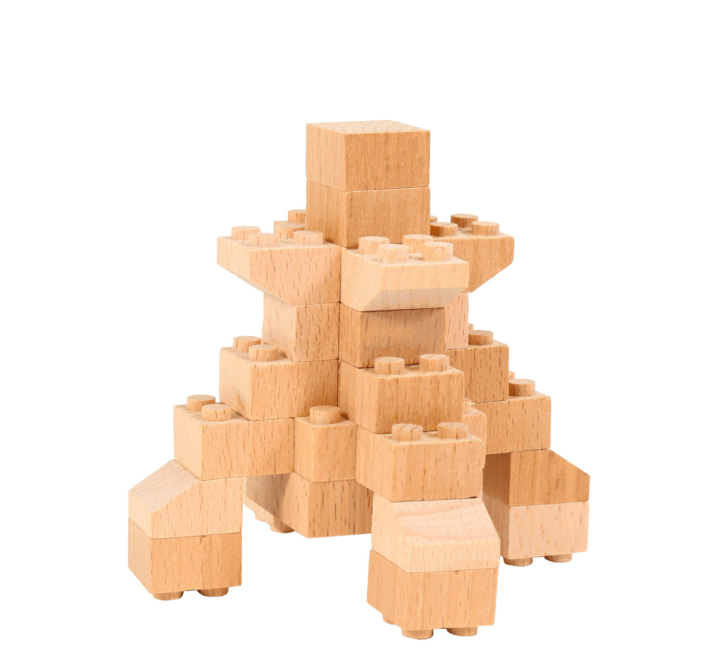 Espaço 5 em 1, brinquedo de construção de madeira