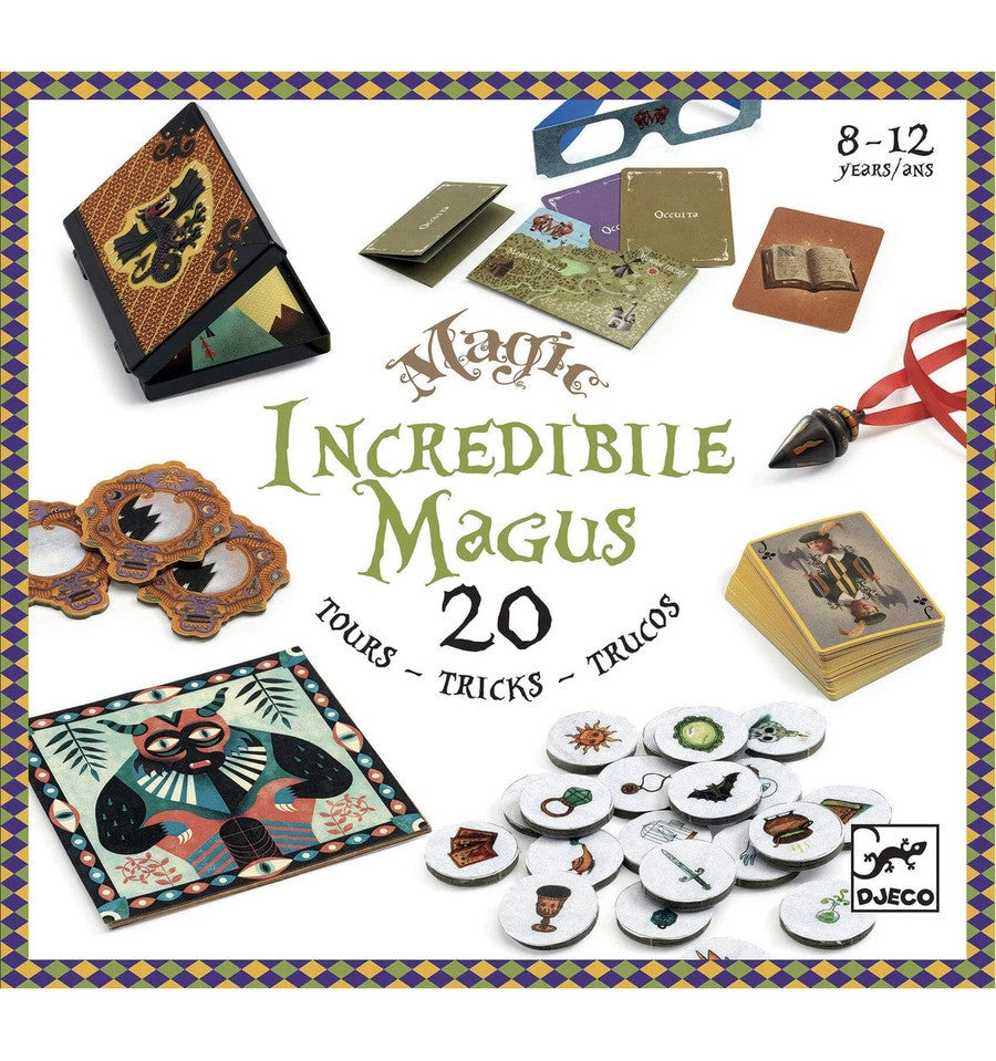 Incrível Magus, 20 truques de mágica