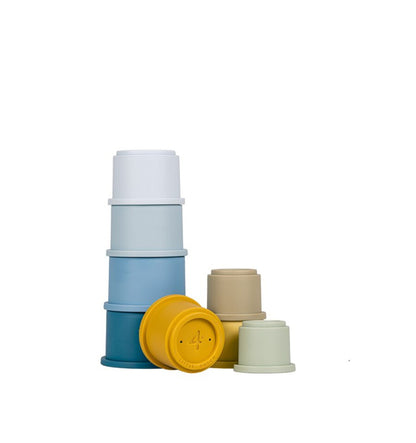 Cubos apilables Azules