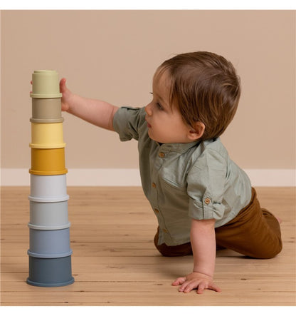 Cubos apilables Azules